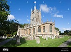 St Mary's Church, Fairford, Cotswolds, Gloucestershire, England, United ...