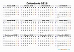 Calendario 2018 - Calendario de España del 2018 | WikiDates.org