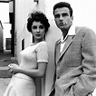 Good friends Elizabeth Taylor and Montgomery Clift during the filming ...