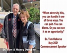Dr. Tom Osborne & wife Nancy. ️ in 2021 | University of nebraska ...
