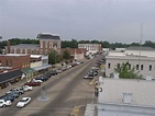 View of Historic Downtown Union Springs Al - from roof of Josephine ...
