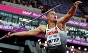 Athletics Weekly | World javelin gold for Johannes Vetter in London ...