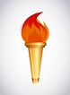 Premium Vector | Olympic torch design