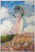 Woman with a Parasol Facing Left - Claude Monet Paintings | Monet art ...