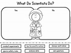 What Is A Scientist Worksheet Activity Scientists Kindergarten 1st 2nd ...