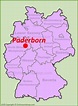 Paderborn Map | Germany | Maps of Paderborn