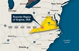 roanoke-region-virginia-map - Roanoke Regional Partnership