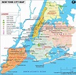 NYC mapa de la ciudad - Un mapa de la Ciudad de Nueva York (Nueva York ...