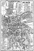 Old map of Weimar in 1887. Buy vintage map replica poster print or ...