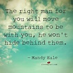 Quotes About The Right Man. QuotesGram