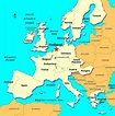 Holland map europe - Map of Holland europe (Western Europe - Europe)