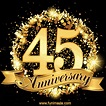 Happy 45th Anniversary GIFs | Funimada.com