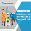 3 de diciembre Día Internacional de las Personas con Discapacidad