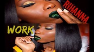 Rihanna "Work" Makeup Tutorial | Collab w/ Jadiz MUA - YouTube