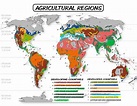 Agricultural Regions Map – Illustrated Human Geography Textbook