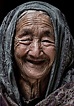 Grace - An old lady in the Turtuk Village of Ladakh Region in Jammu and ...