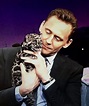 Tom with a clouded leopard. | Baby leopard, Tom hiddleston, Holding baby