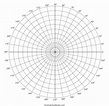 Polar Graph Paper (Printable PDF with Radians and Degrees) – DIY ...