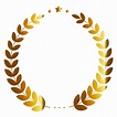 Golden Laurel Wreath With Gold Leaf For The Winner And Champion, Laurel ...