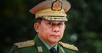 All Eyes on Myanmar Army Chief Min Aung Hlaing as Military Seizes Power ...