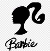 Barbie Logo Black And White Barbie Logo, HD Png Download