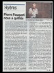 Pierre PAUQUET | Plumes d'Azur