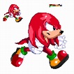 Knuckles the echidna remastered sprite by CaiArt1987 on DeviantArt