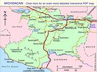 Mapa de Morelia Político Región | Mapa Político Ciudad Región ...