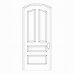 Line Drawing For Doors | Master Doors