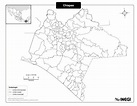 Mapa del Estado de Chiapas con Municipios >> Mapas para Descargar e ...