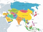 What Are The Five Regions of Asia? - WorldAtlas