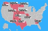 Nuclear Missile Silo Locations Map