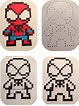 Spider man pixel art – Artofit