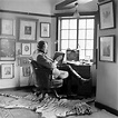 File:1948-03-adrian-conan-doyle-painting-at-his-desk.jpg - The Arthur ...