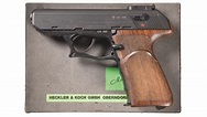 Heckler & Koch Model P9S Target Semi-Automatic Pistol with Box | Rock ...