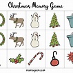 Free Christmas printables – Memory Game | Mama Geek