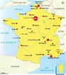 Carte De France Avec Les Principales Villes Altoservices Images