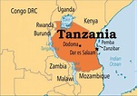 Dar es salaam tanzania map - Map of dar es salaam tanzania (Eastern ...