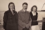 Hitler with his nieces Angelika “Geli” Raubal and Elfriede “Friedi ...