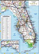 Map of Florida roads and highways.Free printable road map of Florida