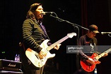 Photo of Richard PRESLEY and Kim DEAL and BREEDERS, L-R. Kim Deal ...
