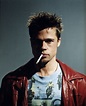 Looks Like Leather: Brad Pitt as Tyler Durden in Fight Club