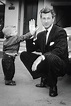 Lloyd Bridges and son Jeff, outside their home in Los Angeles, 1951 ...