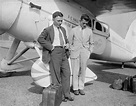 Wiley Post & Harold Gatty with Lockheed Vega 'Winnie Mae' at East ...