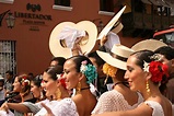 Marinera dancers in Trujillo festival in Trujillo, Peru image - Free ...