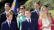 Photo : La famille princière de Liechtenstein célébrait le 15 août 2012 ...