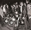 Biker gang: teenagers in Cambridge in the 1960s | Vintage biker ...
