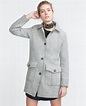 Zara Jacket With Pockets in Gray (Light grey marl) | Lyst