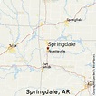Map Of Springdale Arkansas - Draw A Topographic Map