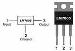 L7805cv характеристики схема подключения в блоках питания
